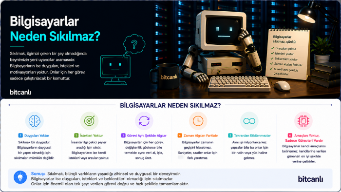 Bilgisayarlar Neden Sıkılmaz?